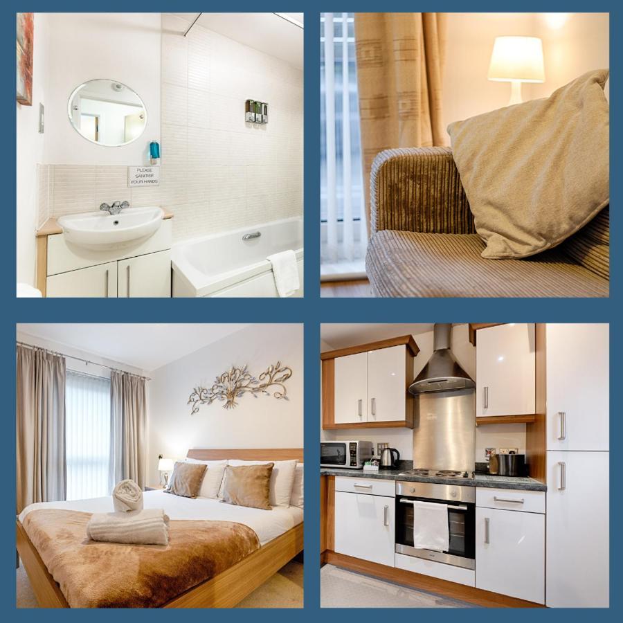Parking, Balcony, Fully Equipped Kitchen Apartment สวอนซี ภายนอก รูปภาพ